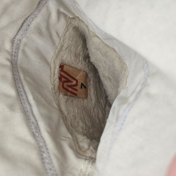 Nordica True Vintage 70s Womens Size 7 Blue Fur Lined Tall Ski Snow Winter Boots - Picture 8 of 16